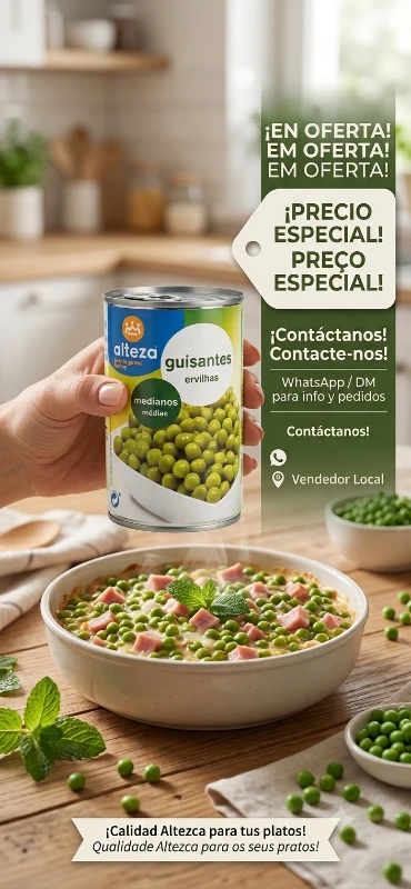Guisantes en conserva 175g