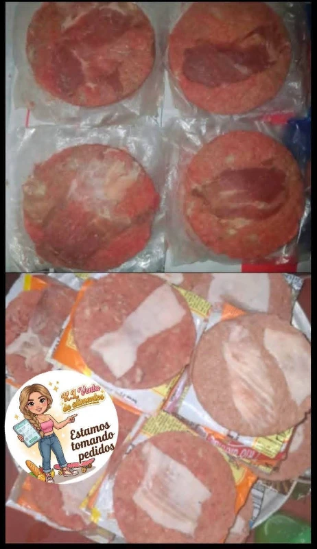 Hamburguesas de cerdo
