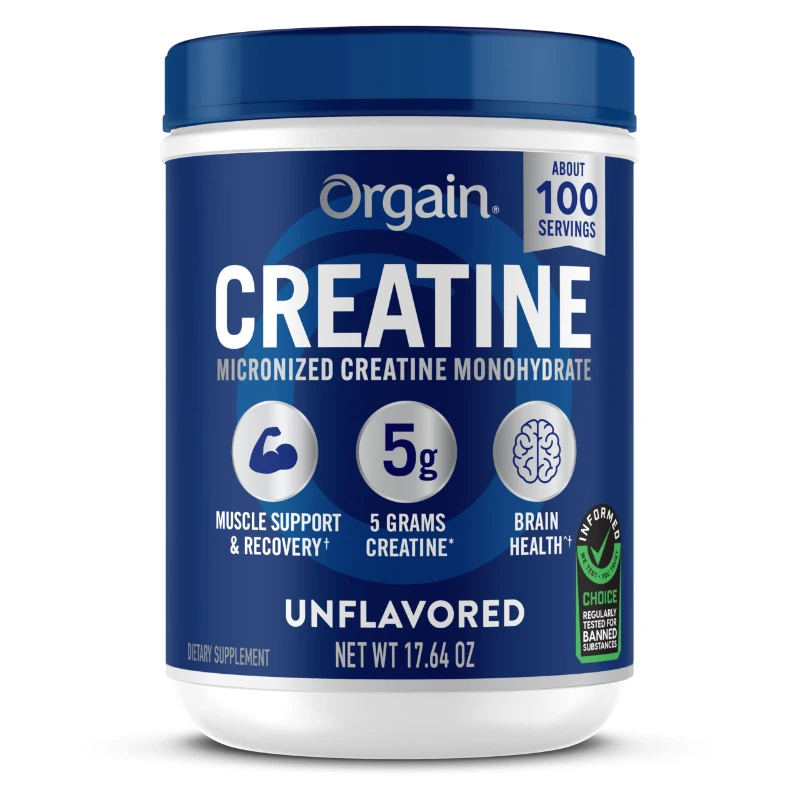 Orgain – Creatina Monohidratada 100 serves