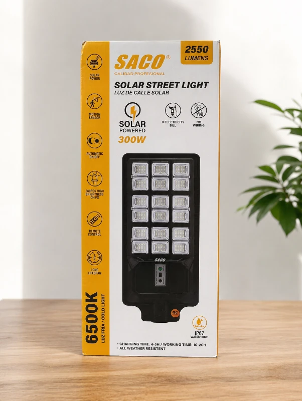 Lámpara LED solar