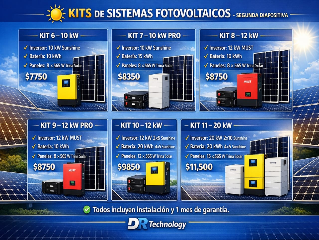Kit Paneles solares