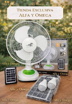 Ventilador Recargable UNIZUKI