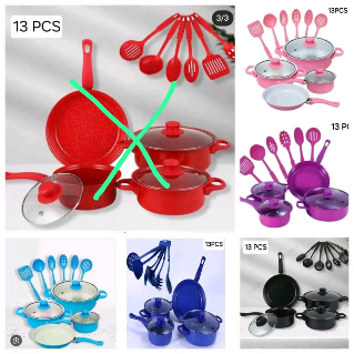 SET DE INDUCCION 13PCS