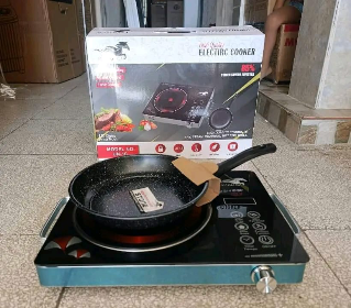 FOGÓN INFRARROJO CON SARTÉN.