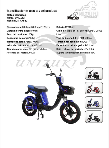 Bicimoto unisuki